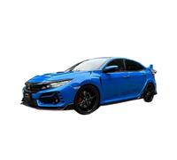 ZHRDWE Coche De Juguete 1:18 para Honda Civic Type R FK8 2021 Modelo Vehículo Metal Fundido Presión Exhibición Coleccionable para Adultos Maqueta Coche(Azul)