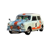 ZHRDWE Coche De Juguete 1:18 para Morris Mini Cooper 1961-1967 Modelo Coche Fundido Presión Juguete Pasatiempo Regalo Hombres Mujeres Él O Ella Maqueta Coche(Azul)