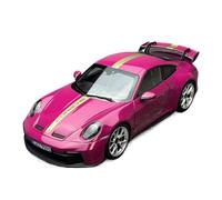 ZHRDWE Coche De Juguete 1:18 para Porsche 911 992 GT3 2021 Coche Deportivo De Aleación Modelo Coche Fundición Presión Nivel Colección Exhibición Estática Maqueta Coche(White)
