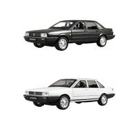 ZHRDWE Coche De Juguete 1/24 para Coches Antiguos, Modelos para Niños, Juguetes De Metal, Vehículos, Voiture Colectivo En Miniatura Maqueta Coche(White)