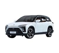 ZHRDWE Coche De Juguete 1:24 para NIO ES8 SUV Coche Juguete Modelo Aleación Diecast Sonido Luz Regalo Cumpleaños Navidad Niños Niñas Maqueta Coche(White)