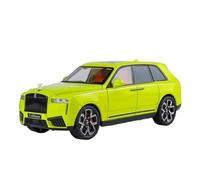 ZHRDWE Coche De Juguete 1/24 para Rolls Royce SUV Cullinan 2025Alloy Vehículo de Lujo Juguetes Juegos de Interior y Exterior Maqueta Coche(Verde)