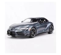ZHRDWE Coche De Juguete 1:24 para Toyota GR Supra Modelo Aleación De Coche Fundición A Presión Escena Juego El Mobiliario Es Diverso Maqueta Coche(Gray)