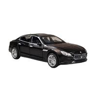 ZHRDWE Coche De Juguete 1:32 para Maserati Quattroporte Modelo Coche Deportivo Aleación Vehículo Juguete Fundido Presión con Sonido Juegos Interior Exterior Maqueta Coche(Negro)