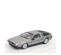 ZHRDWE Coche De Juguete 1/64 para DMC-12 Regreso AL Futuro Aleación Miniatura Coche Diecasts Vehículos De Metal Juguetes Hobby Regalos Maqueta Coche