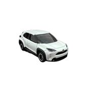 ZHRDWE Coche De Juguete Colección De Regalos De Coche Modelo Toyota Yaris Cross GR SPO, Color Blanco Escala 1:61 Maqueta Coche