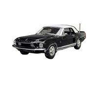 ZHRDWE Coche De Juguete Modelo Coche Aleación Shelby GT500 1968 Escala 1:18 Gran Escala Fundido Presión para Exhibición Estática Regalo Coleccionistas Maqueta Coche