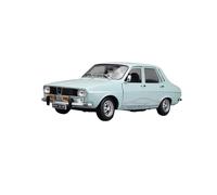 ZHRDWE Coche De Juguete Renault 12 TS 1974 - Coche Aleación Clásico Retro A Escala 1:18, Miniatura Estática, Colección Maqueta Coche(White)