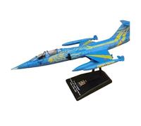 ZHRDWE Entusiastas De La Regalo 1/100 For Vintage Warplane F-104 Diecast Metal Military Airplane Model Commemorative Collection Gift Miniatura del Avión
