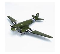 ZHRDWE Entusiastas De La Regalo 1/100 para El Modelo Avión Transporte Militar C47 C-47 De Metal Fundido A Presión para Exhibición Colección Conmemorativa Miniatura del Avión