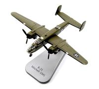 ZHRDWE Entusiastas De La Regalo 1/144 para La Colección De Exhibición Clásica Militar del Bombardero Mitchell B-25 del Ejército Estadounidense. Miniatura del Avión
