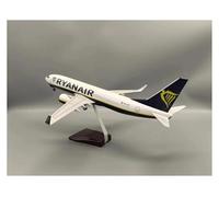ZHRDWE Entusiastas De La Regalo 1:85 para Escala B737-800 Modelo Avión Grande RYANAIR con Tren Aterrizaje Base Avión Miniatura Resina para Colección Miniatura del Avión