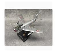 ZHRDWE Entusiastas De La Regalo Avión Combate F-86 Sabre Modelo Avión Metal Fundido A Presión Escala 1:100 Regalo Colección Conmemorativo Aviación Miniatura del Avión