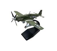 ZHRDWE Entusiastas De La Regalo Avión Combate Mustang P51-B Clásico Escala 1:72 para Aficionados Coleccionable Exhibidor Modelo Avión Militar Preconstruido Miniatura del Avión