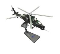 ZHRDWE Entusiastas De La Regalo Helicóptero De Transporte Militar WZ-10 Modelo De Avión Juguete De Metal Estático Terminado Escala 1:48 Miniatura del Avión