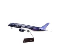 ZHRDWE Entusiastas De La Regalo Kits Modelos Aviones Metal Fundido Presión Riad B787 Escala 1:130 con Pantalla Luz LED Juguetes Colección Decoración Aeronaves Miniatura del Avión