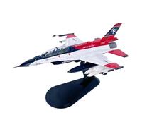 ZHRDWE Entusiastas De La Regalo Maqueta del Caza F16D A Escala 1:72 X-62A AI Vista F16 Decoración Estática Colección Navideña Regalo Miniatura del Avión