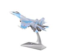 ZHRDWE Entusiastas De La Regalo Miniatura De Caza Su35 De Aleación Fundida A Presión Escala 1:72 Modelo Avión Exhibición Miniatura del Avión(Azul)