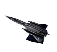 ZHRDWE Entusiastas De La Regalo Modelo De Avión Militar De Metal Modelo 1/144 del Caza De Reconocimiento De Gran Altitud Blackbird SR71 Miniatura del Avión