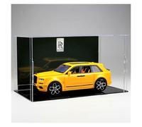 ZHRDWE Maqueta Coche 1:20 para Rolls-Royce Cullinan SUV Aleación Lujo Modelo Coches Colección Regalo para Amigos Y Familiares(Yellow)