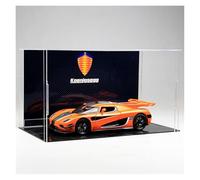 ZHRDWE Maqueta Coche 1:24 For Koenigsegg Collectible Racing Toy Vehicle Model Desktop Ornaments Holiday Gifts(Naranja)