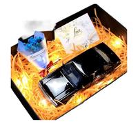 ZHRDWE Maqueta Coche 1:24 Volkswagen Santana Modelo Juguete Coche Coleccionable Adornos Hobby Regalos Navideños para Amigos(Negro)