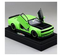 ZHRDWE Maqueta Coche 1:32 Dodge Challenger SRT Hellcat Redeye Muscle Vehicle Alloy Sports Car Racing Model Adult Boy Toys(Rojo)