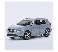 ZHRDWE Maqueta Coche 1:32 para Nissan X-Trail SUV Vehículo Aleación Fundido Presión Modelo De Coche Juguete Regalos para Juegos Interior Y Exterior(Gray)