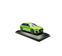 ZHRDWE Maqueta Coche 1:43 para Audi RS6 Avant C8 2019 Modelo Aleación Coche Juguete Colección Adornos Adulto Entusiasta Conmemorativo(Verde)