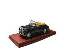 ZHRDWE Maqueta Coche 1:43 para Rolls-Royce Silver Cloud II Black Metal Antique Classic Model Cars Art Collection Memorial
