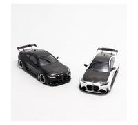 ZHRDWE Maqueta Coche 1:64 para BMW M4 Colección Estática Modelo De Coche Fundido A Presión Recuerdo Exhibición Vehículo De Juguete Regalo(Gray)