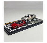 ZHRDWE Maqueta Coche 1:64 para El Set D Inicial Cappuccino RS200 Modelo Estático Aleación Juguete Colección Adornos