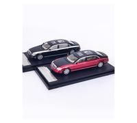 ZHRDWE Maqueta Coche 1:64 para Mercedes-Benz Maybach 62 Modelo De Coche De Fundición A Presión Juguete para Niños O Adultos Exhibición Estática(Negro)