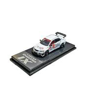 ZHRDWE Maqueta Coche 1:64 para Mitsubishi Lancer EVO9 IX Modelo Coche Miniatura Aleación Blanca Juguetes Adultos Colección Escena Adornos Escritorio