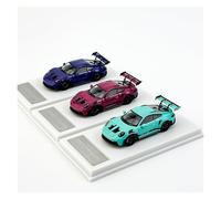 ZHRDWE Maqueta Coche 1:64 para Porsche 911 992 GT3 RS Diecast Coche Miniatura Modelo Colección Exhibición Estática Recuerdo(Rojo)