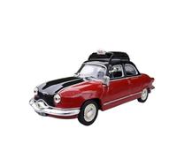 ZHRDWE Maqueta Coche Miniatura De Aleación Fundida A Presión 1/43 para Taxi Panhard Paris, Clásico, Negro, Estático.