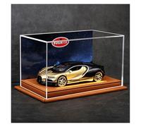ZHRDWE Maqueta Coche Modelo Coche Deportivo De Lujo Bugatti Tourbillon De Aleación A Escala 1:32 con Fondo Cuero Y Luz(Beige)