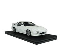 ZHRDWE Maqueta Coche Modelo En Miniatura Conmemorativo De Resina Blanca para Mazda RX7 FC3S, Escala 1:18.