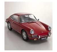 ZHRDWE Maqueta Coche Porsche 911 (901) 1964 1:18 para Modelos De Coches Clásicos Antiguos De Metal Decoración del Hogar.(Rojo)