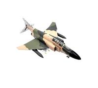 ZHRDWE Miniatura del Avión Avión Combate F-4 La Fuerza Aérea Turca Modelo Avión Militar Clásico Coleccionable Escala 1/100 Metal para El Escuadrón 63