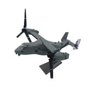 ZHRDWE Miniatura del Avión Helicóptero De Transporte Anfibio Bell V-22 Osprey De ala Variable, Modelo De Avión Metálico A Escala 1/72(Style 1)