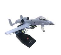 ZHRDWE Miniatura del Avión Juguete Colección Modelo Militar Metal Fundido Presión Escala 1/100 para El Caza A10 Fairchild Republic Thunderbolt II