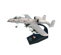 ZHRDWE Miniatura del Avión Modelo Avión Militar Terminado Fairchild Republic A-10 Thunderbolt Escala 1/100 Metal Fundido Presión Exhibición Estática