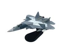 ZHRDWE Miniatura del Avión Réplica Avión Combate SU57 Modelo Avión De Metal Fundido A Presión Escala 1/100 Juguete Terminado Recuerdo para Niños Y Adultos