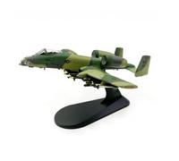 ZHRDWE Miniatura del Avión Réplica Avión Militar Metal Fundido Presión Escala 1/100 para El Modelo Caza A10Attack con Camuflaje Colección Exhibición