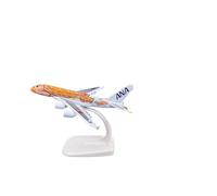 ZHRDWE Miniatura del Avión Réplica De Avión Aleación Kala Modelo De Tortuga Naranja Japonesa A380 A Escala De 14 Cm Ideal para Adultos Y Niños.(Model 2)