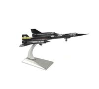 ZHRDWE Miniatura del Avión Réplica del Avión De Combate Blackbird De Fundición A Presión SR-71 De Lockheed, Modelo Militar Preconstruido, 1/144