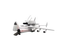 ZHRDWE Miniatura del Avión Réplica Resina 1/200 A Escala para Antonov AN225 Mriya Space Shuttle Blizz ArdT Ransport Modelo De Avión Coleccionable