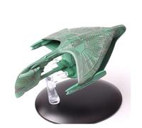 ZHRDWE Miniatura para Eagle Moss Romulan Warbird Starship D'deridex Clase B Nave espacial Modelo de aleación Avión Coleccionable Recuerdo Avión Juguete