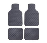 ZHSDMB 4 Piezas Alfombrillas Coche para Alfa Romeo Giulietta Stelvio 4C Tonale Giulia, Antideslizantes Impermeable Resistentes Alfombrillas Coche Automóvil Fácil Lavado,Black^A